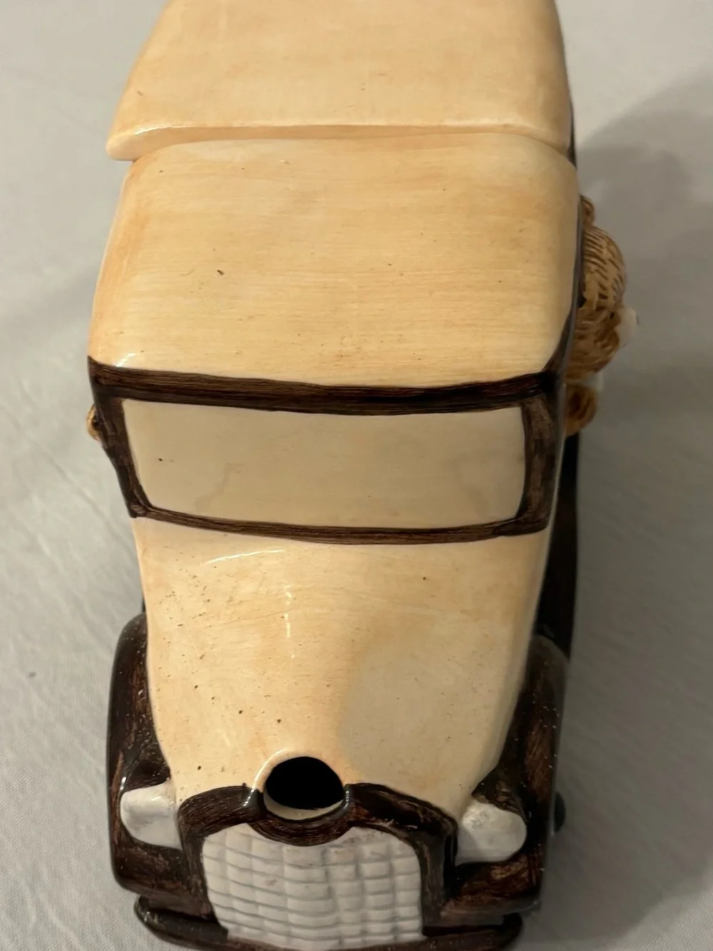 Canfloyd Teddy Bear Vintage Car Ceramic Teapot